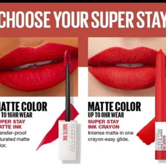 Maybelline Super Stay Vinyl Ink Liquid Lipstick - 120 Punchy - Picture 6 of 6